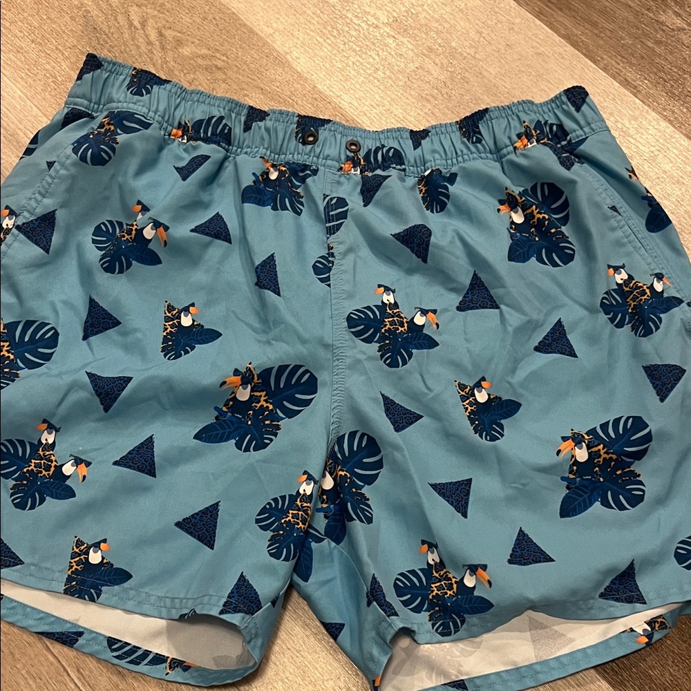 Oakley Light Blue Swim Shorts